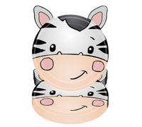 Aboiled Jungle Animal Theme Paper Plate Animal Disposable Plates Cutlery Set for Wild Animal Theme Baby Baptism Horse