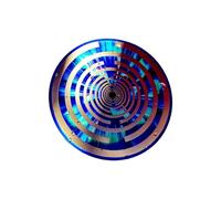 Aboiled Lakhovsky MWO 100MM Polarized Disc Multi-Wave Oscillator for Meditation Balance Power Cell Resonance Power