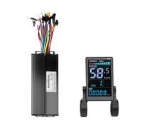 Aboiled M5 Color Screen 35A 36V/48V 52V Sine Wave Electric Bike Display Meter Controller Kit for Scooter E-Bike Modification