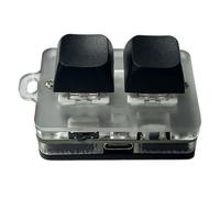 Aboiled Mechanical Hot-Swappable Keyboard 2.4G Mini Bluetooth Keyboard with RGB Light Hot-Swappable Copy Paste Wireless Macropad Gaming Keypad A