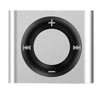 Aboiled Mini MP3 Music Player Touch Tone Rechargeable 180mAh Build in Speaker Metal Clip-on Headphone Support TF Card