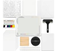 Aboiled Monoprinting Plate for Gel for Gel Printing Plate Kits- Card Making, No Bubble Design, Easy Peel Art Supplies
