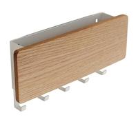 Aboiled Novel Wall-Mounted Wooden Decorative Wall Rack Sundries Storage Box Hanger Organizer A