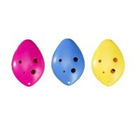 Aboiled Ocarina Musical Instrument 6 Holes Long Mouth Flute with Song Book Neck String Ceramic Ocarina Small Wind Instrument