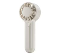 Aboiled Outdoor Cooling Fan Mini Portable Fan USB Rechargeable Powerful Wind Portable Handheld and Desktop Apricots