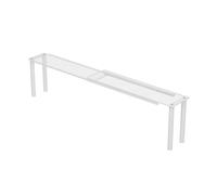 Aboiled Over the Sink Shelf Small Narrow Shelf for Plants Kitchen Sink Organizer for Windowsill Kitchen Organizer Window Stackable Narrow Shelves Kitchen Countertop Holder for Narrow Space Countertop