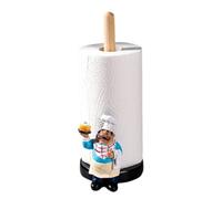 Aboiled Paper Towel Holder Chef Ornaments European Paper Towel Holder Kitchen Western Restaurant Cake Crafts Ornaments A