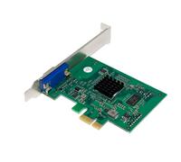 Aboiled Pcie X1 ST425 AST2400 2K VGA Graphics Card for Win10/for Win 11 1920x1200 32Bpp@ 60Hz PCIE 32/64 Expansion Adapter