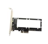 Aboiled PCIe X4 4.0 to PM9A3 PM9D3 Compatible Optane P5801X EDSFF E. 1S SSD Hard Drive Adapter Card for Computers