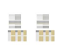 Aboiled Pen Kit for Woodturning 20Pack Premium Titanium-Slimline Rollerball Turning Supplies Twist Set Lathe Turning Accessories