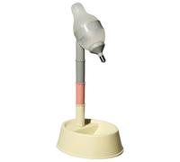 Aboiled Pet Height-Adjustable Water Dispenser Dog Drinking Pot for Cat Hanging Water Fountain Licking Not Wet Mouth and Chin A