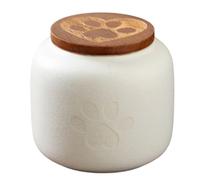 Aboiled Pet Memorial Cremation Urns for A Small Animal-For-Pet-Ashes Container, Sealed Ceramic Jar-Funeral, Suitable for Home Burying B
