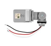 Aboiled Photocell Sensor for Outdoor Lighting, Dusk to Dawn IP54 Waterproof Photoelectric Switch with Swivel Mount