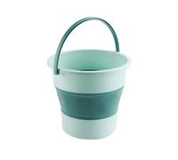 Aboiled Plastic Bucket Telescopic Portable Foot Bucket, Foldable Car Wash Bucket 4.6L -B