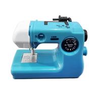 Aboiled Portable Sewing Machine Plastics Pink/Blue/Red Home Sewing Accessories Household Crafting Mini Electric Sewing Machine B