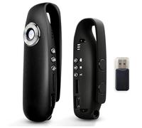 Aboiled Portable Wearable 1080P HD Mini Body Camera-Magnetic Mount Recorder for Sports& with Back Clip