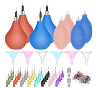 Aboiled Pottery Tools Supplies Ceramic Tip Applicator Clay Slip Trailing Bottles Clay Tools Set for Art Decorating Kit