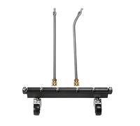 Aboiled Pressure Washer Under Carriage Cleaner Power Washer Attachment for Car Chassis Cleaning Equipped 6 Fan Nozzle Car Bottom
