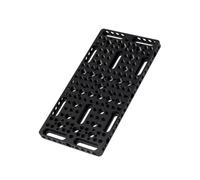 Aboiled Quick Release Adapter Plate for Cheese Plate for Camera Cage Fits 1/4"& 3/8" Threads