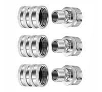 Aboiled Quick Release Connector Garden Hose Quick Connect Fittings Quick Release Connector for Hoses and Sprayers Stainless Steel Garden Hose Quick Connect Fittings