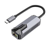 Aboiled RJ45 USB to 5Gbps Ethernet Adapter Gigabit Network Card RTL8175 Compatible for NAS Win11 PC Gaming B