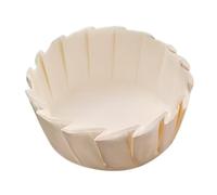 Aboiled Round Air Fryer Cake Paper Liners, 100 Pcs Non-Stick Baking Paper for Basque Cake White