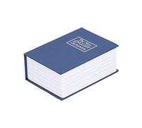 Aboiled Safe for Money and Jewelry That Imitates the Look of A Book and is Perfect for Home and Office Easy to Use (Mini Blue)