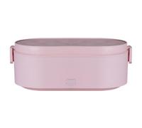 Aboiled School Travel Wireless USB Rechargeable Electric Lunch Box Portable Food Warmer Detachable Outdoor Use Pink
