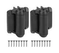 Aboiled Self-Closing Gate Hinges(2pcs), Pool Gate Hinges with Safety Cap& Alignment Legs, Adjustable Fencing Hinge Set