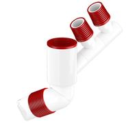 Aboiled Sewer Pipe 4 Joint 360° Rotation Anti-Odor Floor Drain Pipe Washing Machine Wall Drainage Insect Proof Anti Backflow A