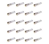Aboiled SFP Module RJ45 Switch Gbic 10/100/1000 Connector SFP Copper RJ45 SFP Module Gigabit Ethernet Port 20Pcs