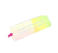 Aboiled Sit Down and Read Iridescent Bookmark, Funny Acrylic Bookmark, Reading Gift for Book Lover for Girls Easy to Use