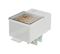 Aboiled Smart Automatic Fish Feeder LCD Timer Battery-Powered Adjustable 24-Hour Feding Schedule Perfect for Aquarium