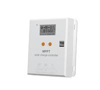 Aboiled Solar Charge Controller 10A 12V 24V Voltage Automatic Recognition, MPPT Module Voltage Reduction Charge and Discharge Functionality