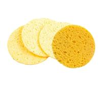 Aboiled Soldering Iron Tip High Temperature Resistants Sponge Yellow Cleaning Sponge Cleaning Sponge Round Sponge