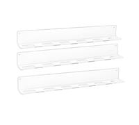 Aboiled Sunglasses Rack Wall Clear Acrylic Eyewear Display 6 Slots Glasses Storage Organizer Transparent