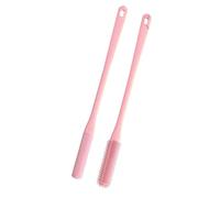Aboiled Toe Cleaning Brush Toe Cleaning Brush Foot Scrubber in Shower Suitable for Bathing and Foot Cleaning Pink