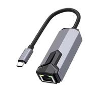 Aboiled TYPE-C to RJ45 Ethernet Adapter 2.5Gbps High-Speed Wired Network Card USB-C to Ethernet Converter for Notebook Laptop PC