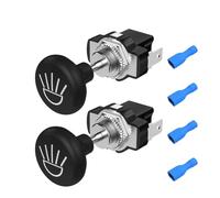 Aboiled Universal 12 Volt Headlight Switch Button for Club Car 2PCS Golf Cart Push Pull Light Switch