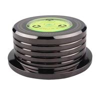 Aboiled Universal 60Hz LP Vinyl Record Disc Turntable Stabilizer Level Indicator Weight Tool Black