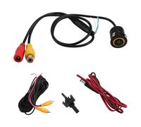 Aboiled Universal Parking Guide Lines Rear View Camera 1080P HD 170° Wide Angle Fisheye Golden Lens Night Vision AHD/CVBS