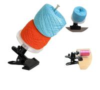 Aboiled Universal Silent Yarn Clip Holder Large Skein Accommodation 360° Adjustable | Tool-Free Assembly A