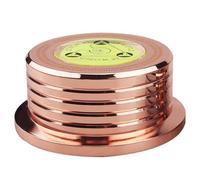 Aboiled Universal Vinyl Player Turntable Clamp 60HZ LP Disc Stabilizer Portable with Level Weight Tool Rose Gold