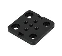 Aboiled V-Slot Gantry Plate Set 2020 Aluminum Profiles Special Slide Plate with Pulley for 3D Printer Parts A