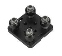 Aboiled V-Slot Gantry Plate Set 2020 Aluminum Profiles Special Slide Plate with Pulley for 3D Printer Parts B