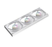 Aboiled Water-Cooled 360mm ARGB PC Case Fan PWM Control Kit Monolithic Structure Forward Fan Design White