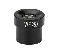 Aboiled WF25X Microscope Eyepiece 12mm Wide Field of View for 23.2mm Mount Port Biological Microscope