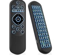 Aboiled Wireless Remote Control RGB Voice Air Mouse 2.4G BT Mini Keyboard Rechargeable IR Learning for Smart TV Android TV Box