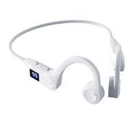 Aboiled X7 Bone Conduction Wireless Bluetooth Earphones Air Conduction Sports Digital Card Insertion White