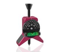 Aboiled Y-Shape Pipefitter Gauge Magnetic Pipe Center Finder Tool with Adjustable Dial Bubble Protractor,Fits 1-1/2" to 6" Pipes
